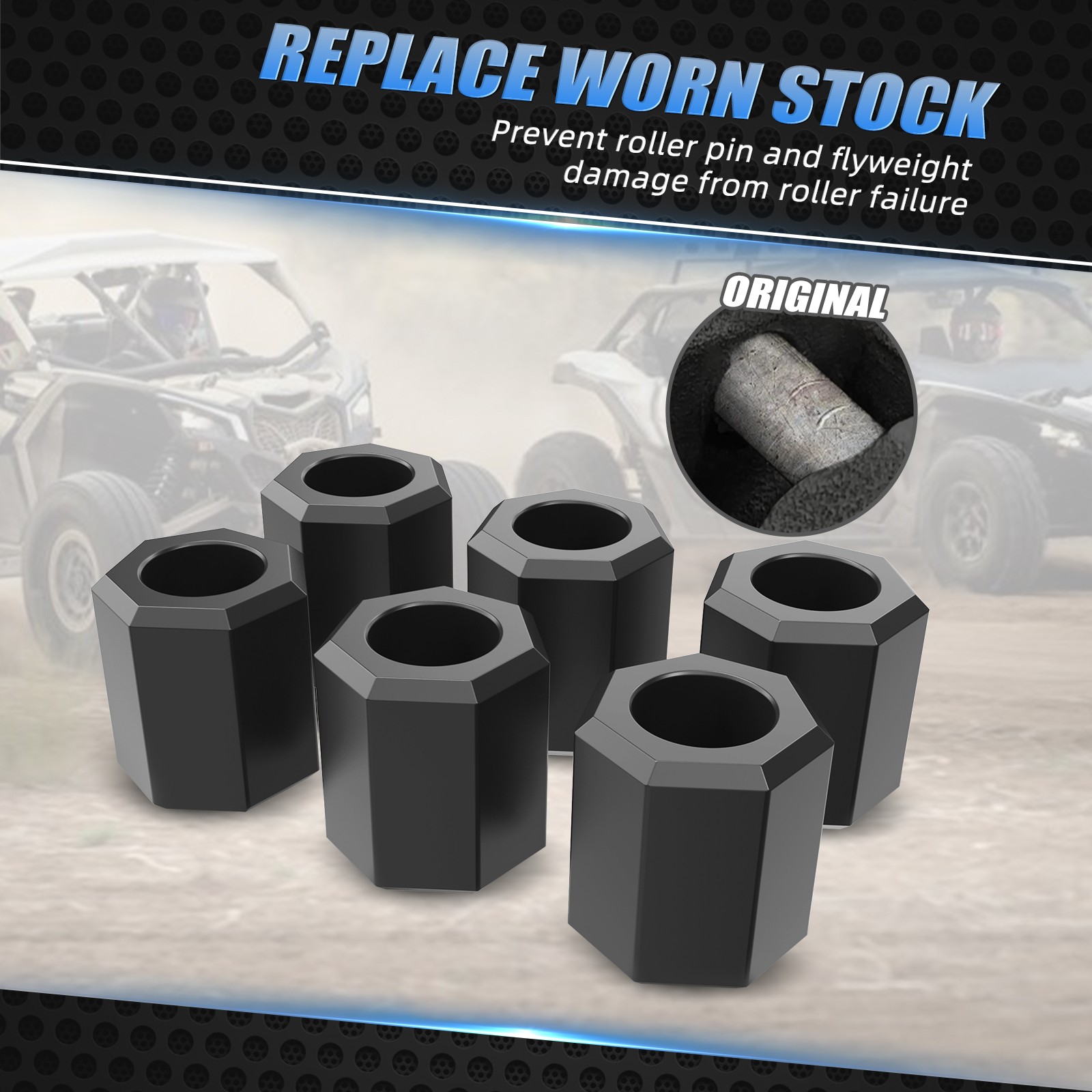 Primary Clutch Rollers For Can-Am Maverick X3 2017-2022 Sport Max 1000R 2018-24