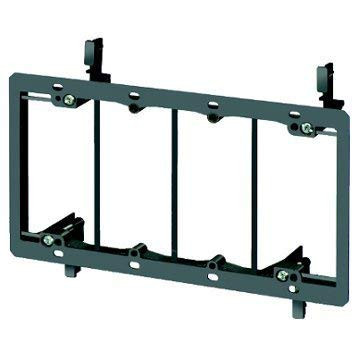 Low Voltage Mounting Bracket 4 Gang Adjustable for Wall Cable Installation