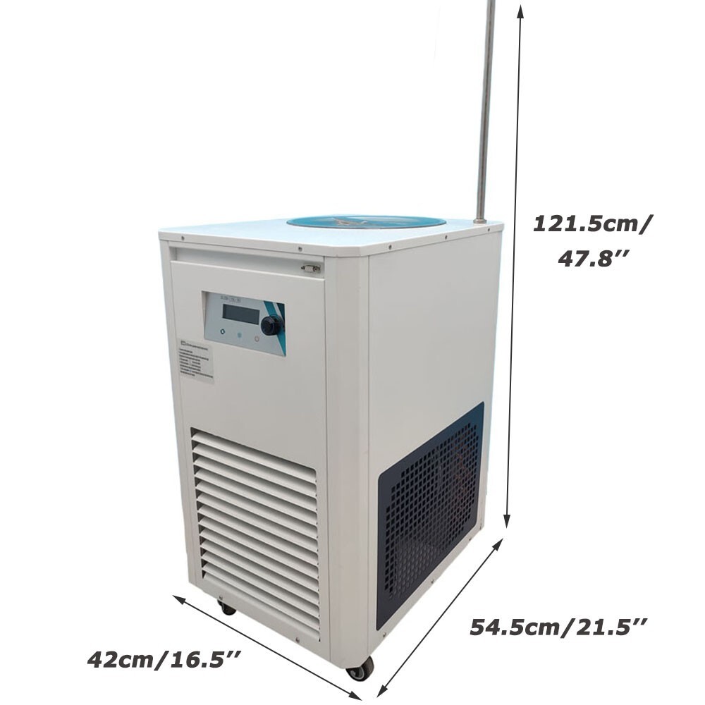 10L Lab Circulator Chiller Recirculating Chiller Water Bath Circulation Pump-30℃