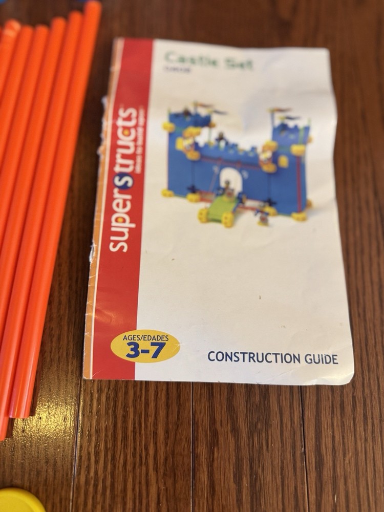 Superstructs Castle Set #0402 INCOMPLETE SET