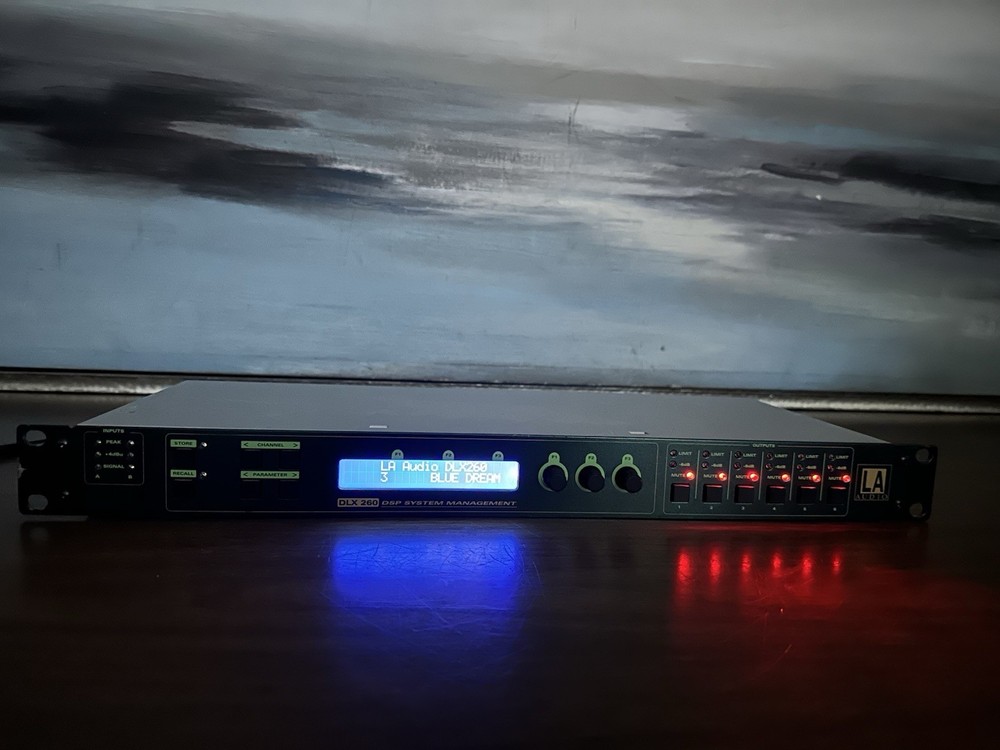 USED LA AUDIO 260 DLX260 Audio Processor Working Great