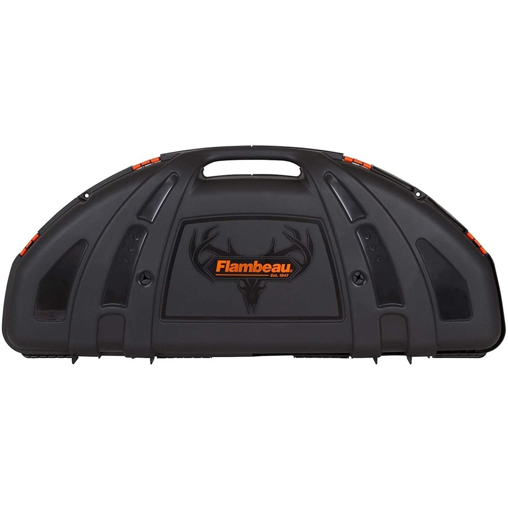 Flambeau Outdoors Protected Shot Compound Bow Case With Locking System Black