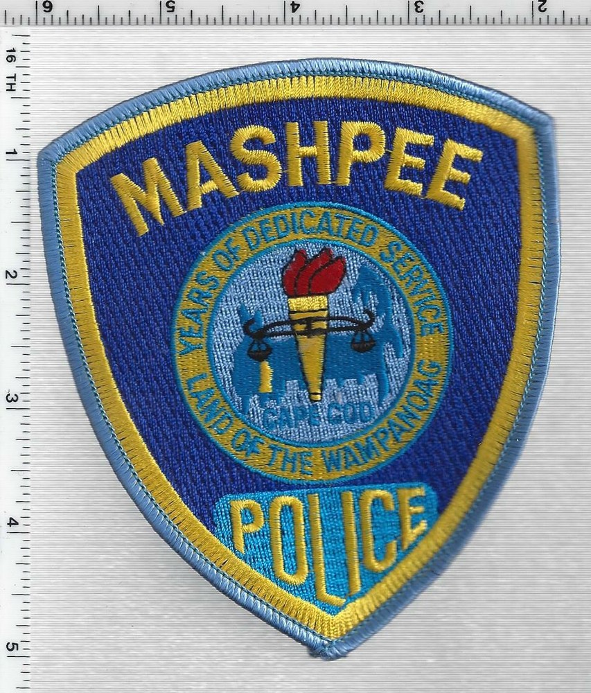 Mashpee Police (Massachusetts) 4th Issue Shoulder Patch