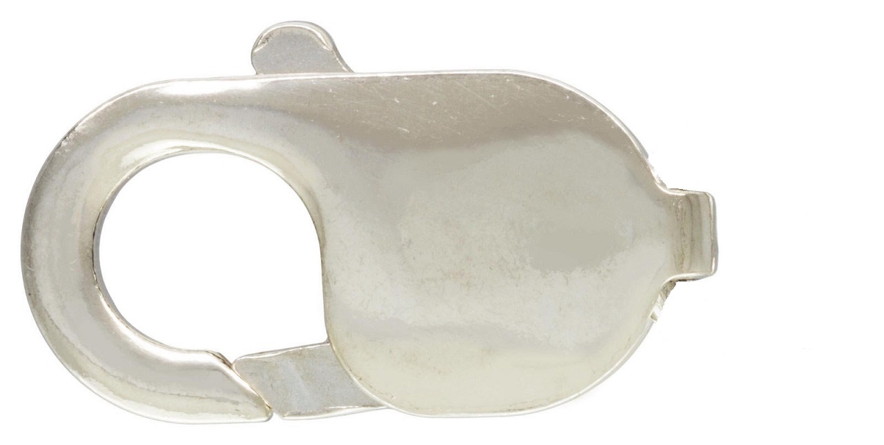 Sterling Silver, 925 Lobster Claw Clasp 2 styles - 7 sizes 8mm - 18mm 1 PC-10 PC