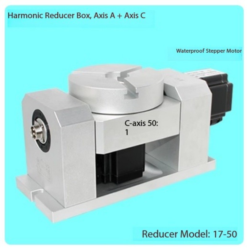 Rotary Axis Harmonic Drive Reducer for CNC Router Engraving Machine