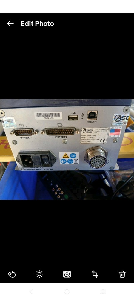 ASG X-PAQ SD2500 Screwdriver Controller Precision Fastening System