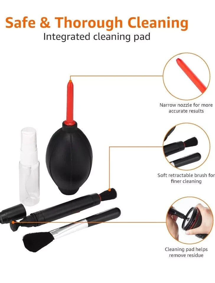 Amazon Basics Cleaning Kit for DSLR Cameras and Sensitive Electronics