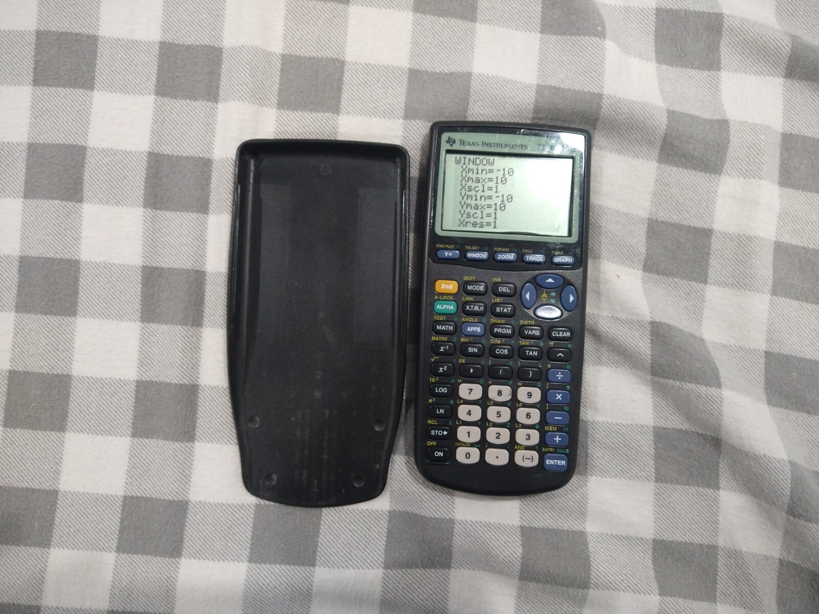 Texas Instruments TI-83 plus graphing calculator TESTED WORKING