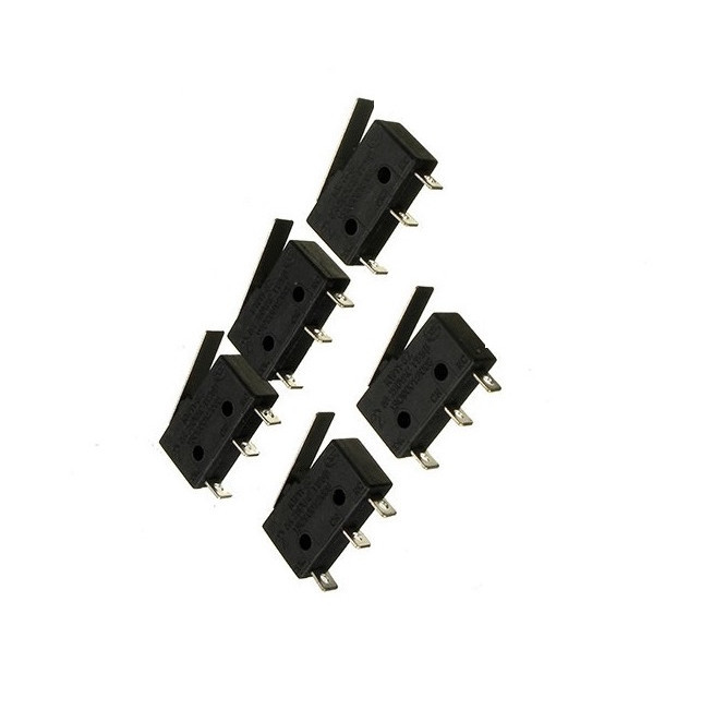 5pcs 250V 5A Quality 3 Pin Tact Switch Sensitive Microswitch Handle KW11-3Z