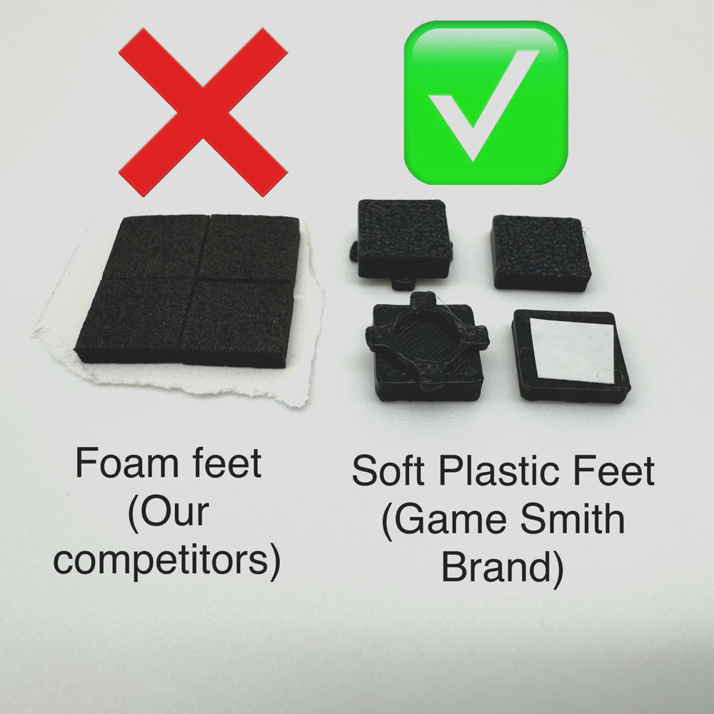 Plastic Rubber Feet Screw Covers for PlayStation 2 PS2 SLIM Console System