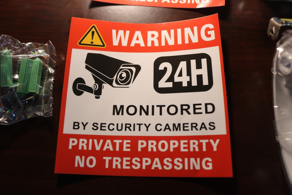 2 Pack Security Camera Mounting Brackets 3" x 8" - New in package