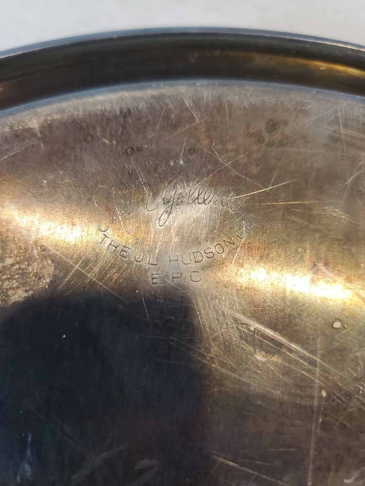 Vintage MCM Silver Tray Silver Galleries