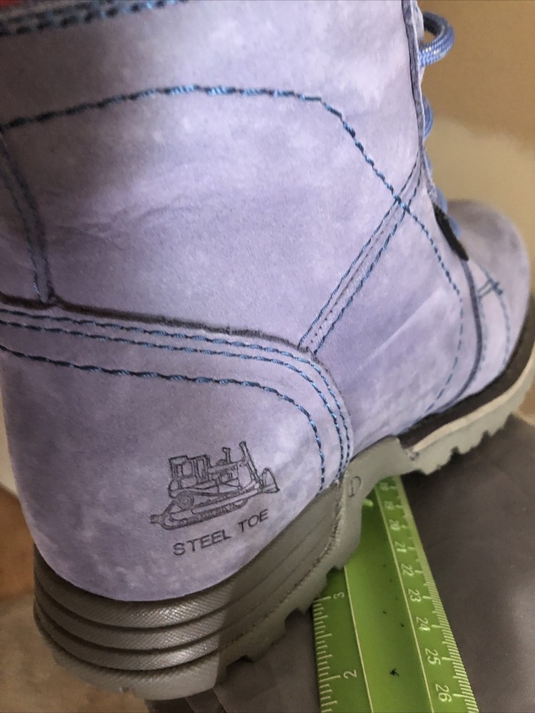 CAT steel Toe Lavender Boots