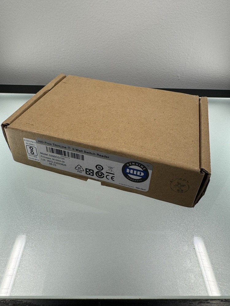 HID Prox ThinLine II 5395CG100 Wall Switch Reader - AS-IS Untested