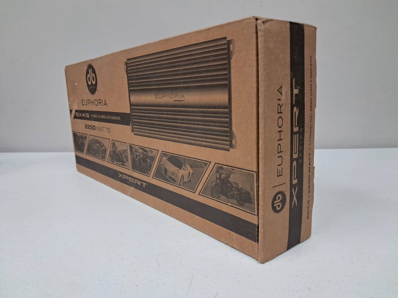 “DB Drive EX4.5 5-Channel Class D Amplifier — Used, Tested & Working”