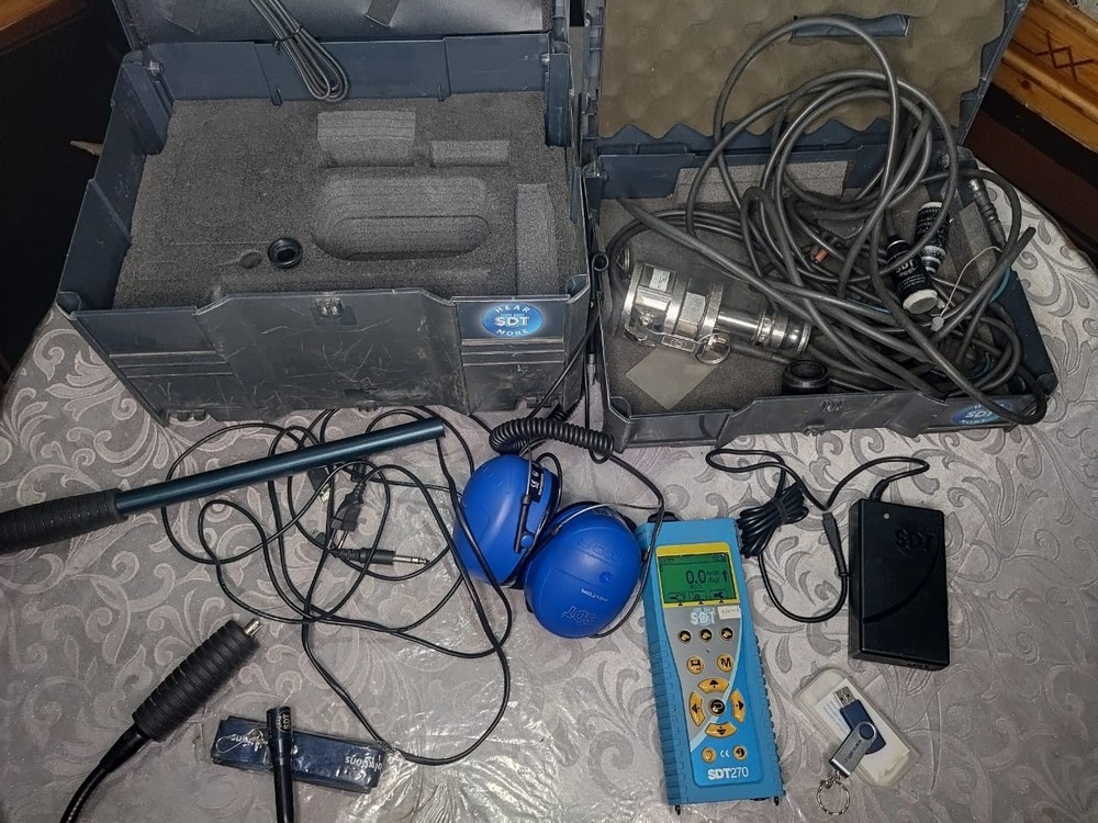 Ultrasonic Leak Detector Analyzer SDT270 WITH ACCESSORIES AND SOFTWARE