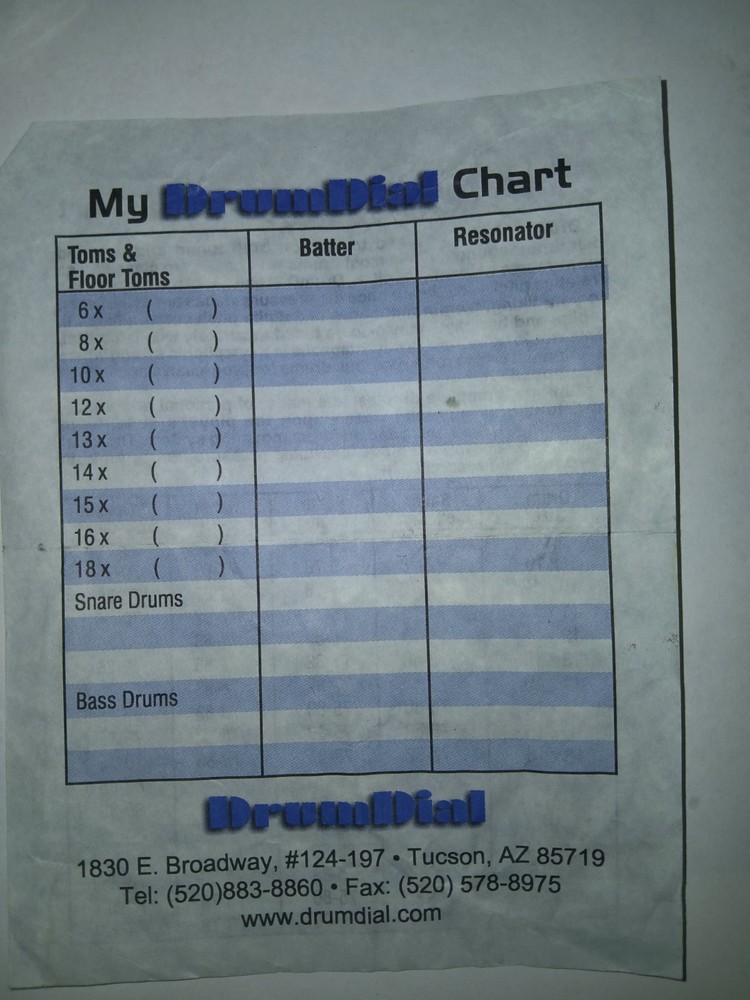 Drum Dial Precision Tuner Made in USA, Includes Original Box