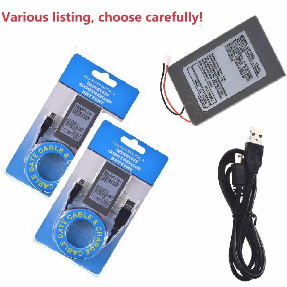 Replacement PS3 Battery for Sony Wireless Controller Sixaxis Dualshock 3 PS3