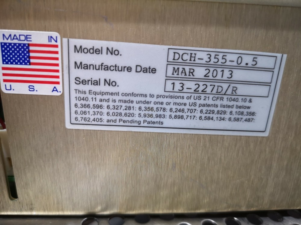 Photonics Industries DCH-355-0.5 UV DPSS Laser