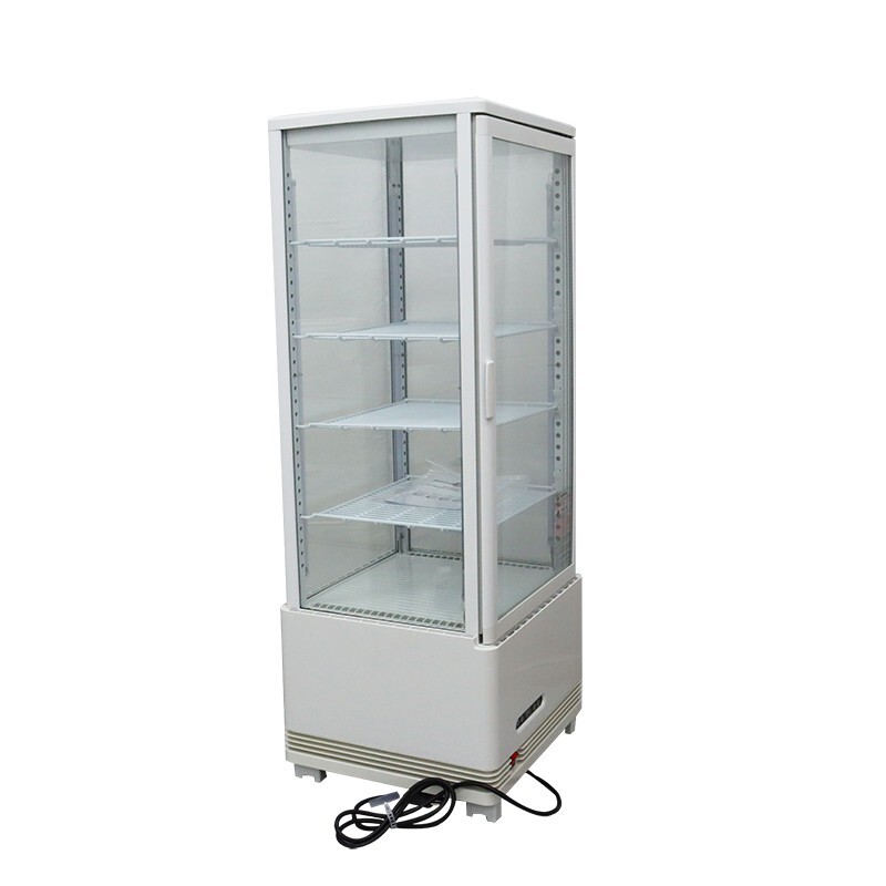 Vertical Refrigerated Case Cake Display Case Bakery Showcase Automatic Defrost