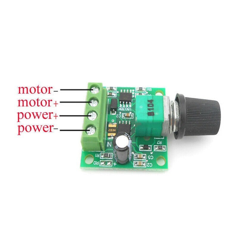 DC Motor Speed Controller Motor Potentiometer Potentiometer (Linear) 0~100%
