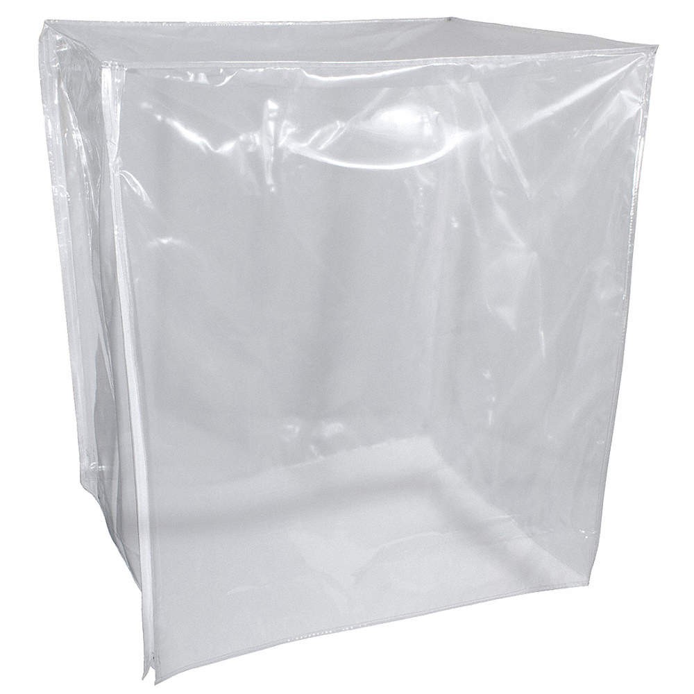 CRESTWARE ABPR10C Pan Rack Cover,22 x 28 x 34 in,Clear 38EW13