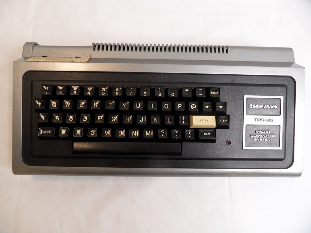 Tandy TRS-80 TRS80 Model I Computer w/ Power Supply, Video Cable - Tested