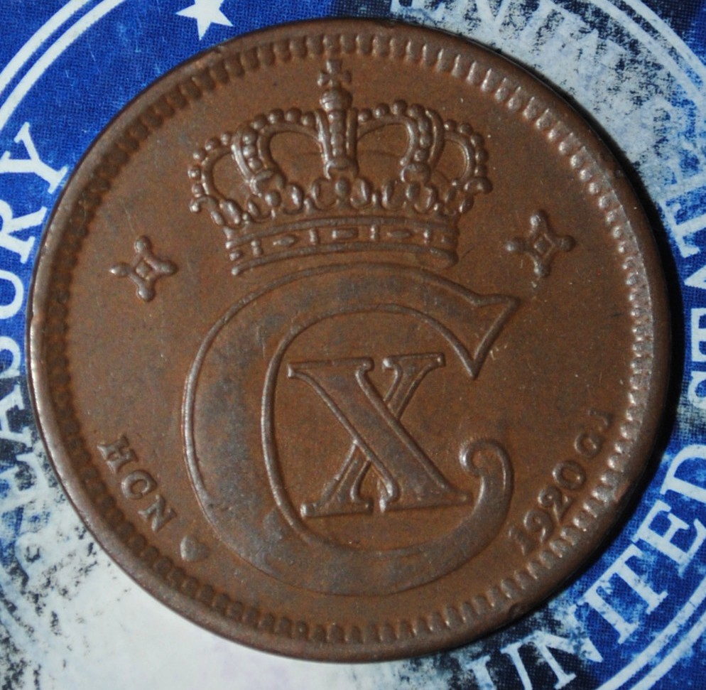 Denmark 5 Ore 1920 {{{D239