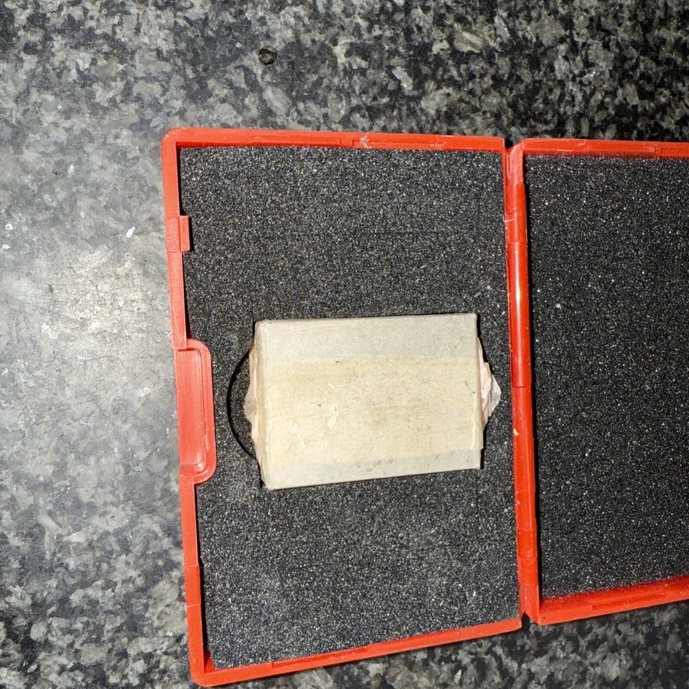 1" Rectangular Steel Gage Block Accuracy Grade AS-1, Includes Cert.