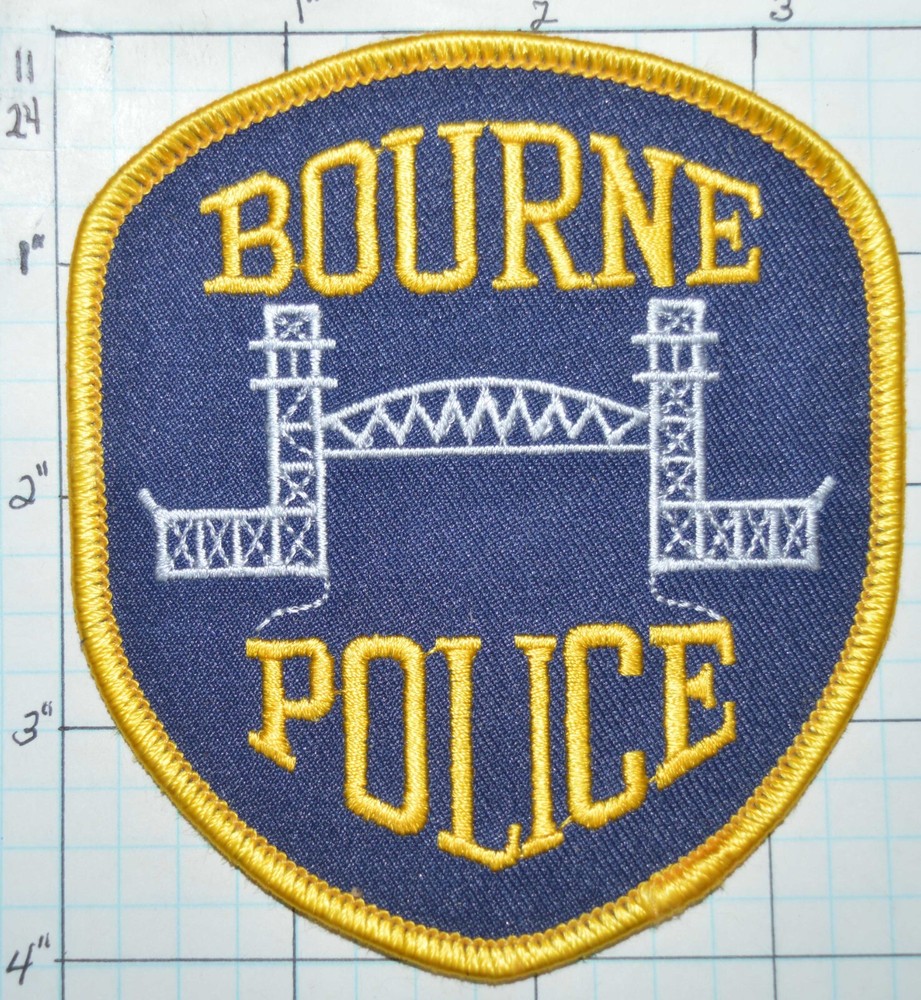 MASSACHUSETTS, BOURNE POLICE DEPT PATCH