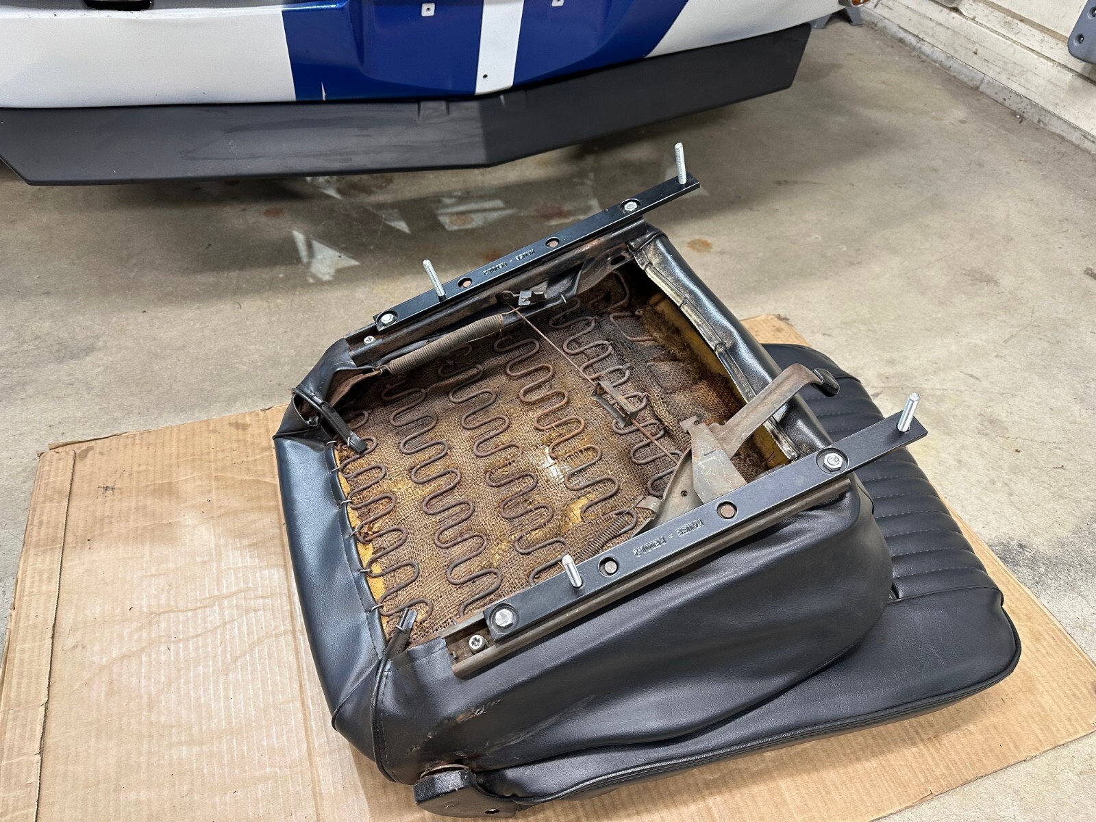 Mustang Seat Rail Extension - upto 2-1/2" inches more leg room! 1964 -1970