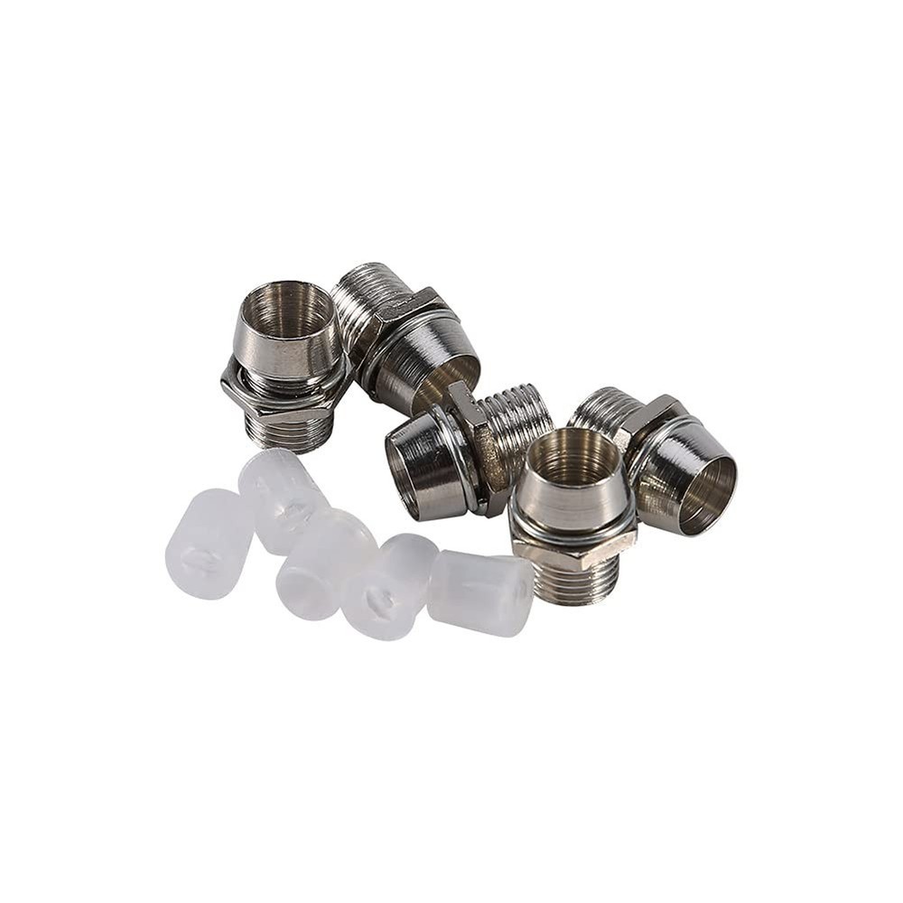 Panel Mount LED Holder, 5Mm Light Emitting Diode LED Bezel Holder Panel Display