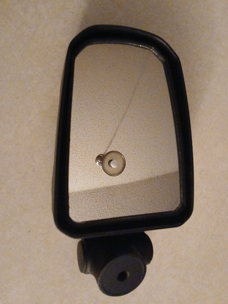 UTV Side View Mirror, Single Adjustable Side Mirror No Hardware