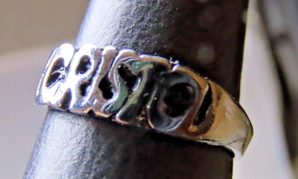 Christ Metal Ring