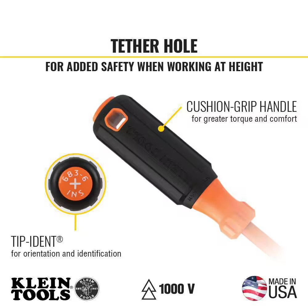 Klein Tools 1000 Volt Insulated Tool Set 5 Piece