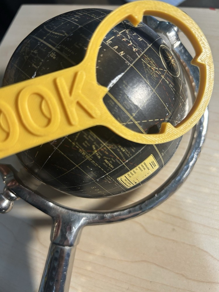 3D World Globe with Stand