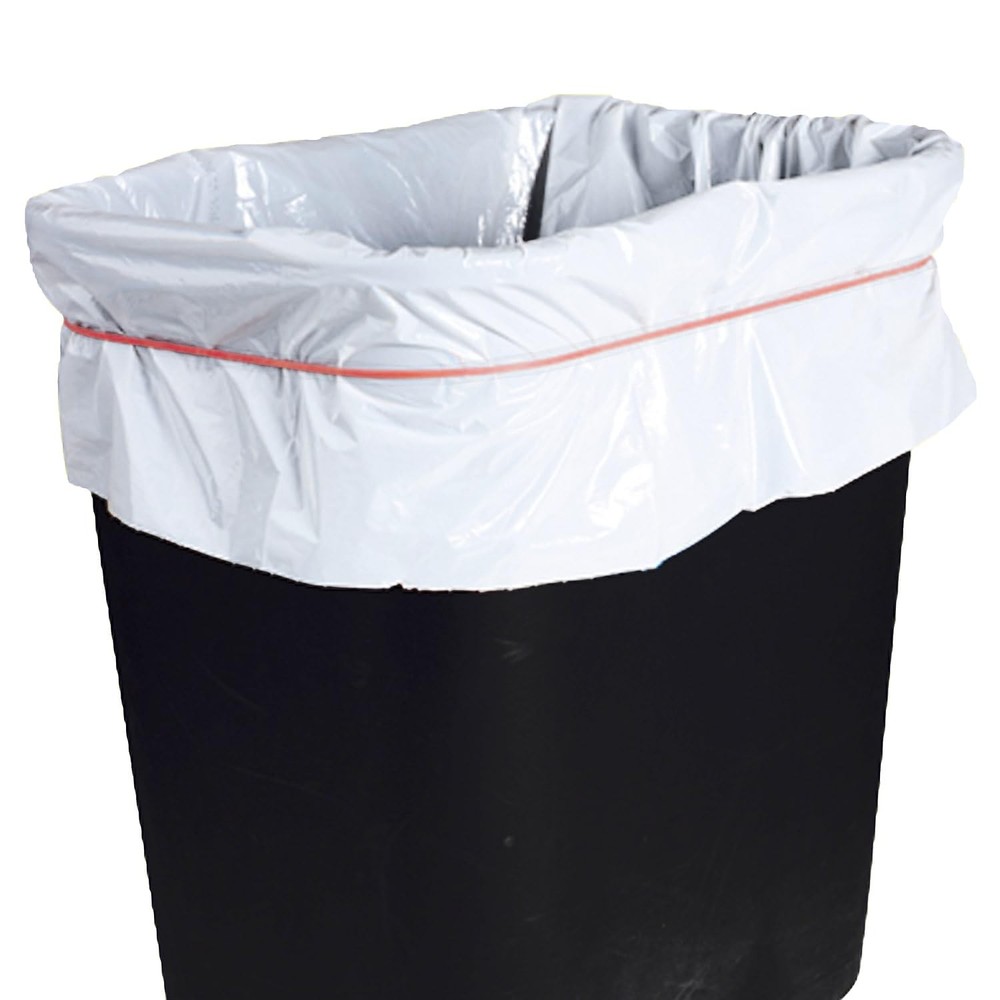 Large Rubber Bands 7" x 1/8" Red - Secure Trash Can Liners
