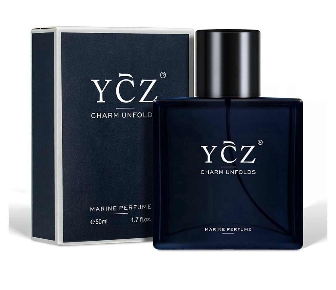 YCZ Charm Unfolds Marine Cologne/Perfume for Men - 1.7 fl oz (50ml) Natural