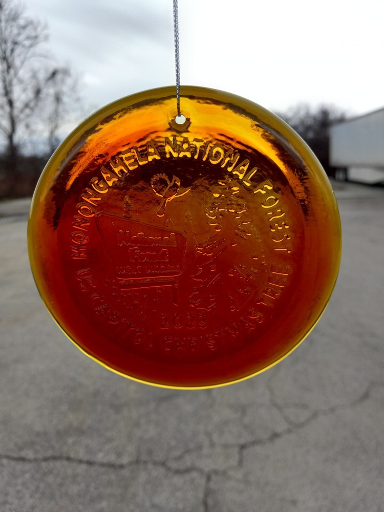 BLENKO Ornament 2023 US Capitol Christmas Tree Suncatcher