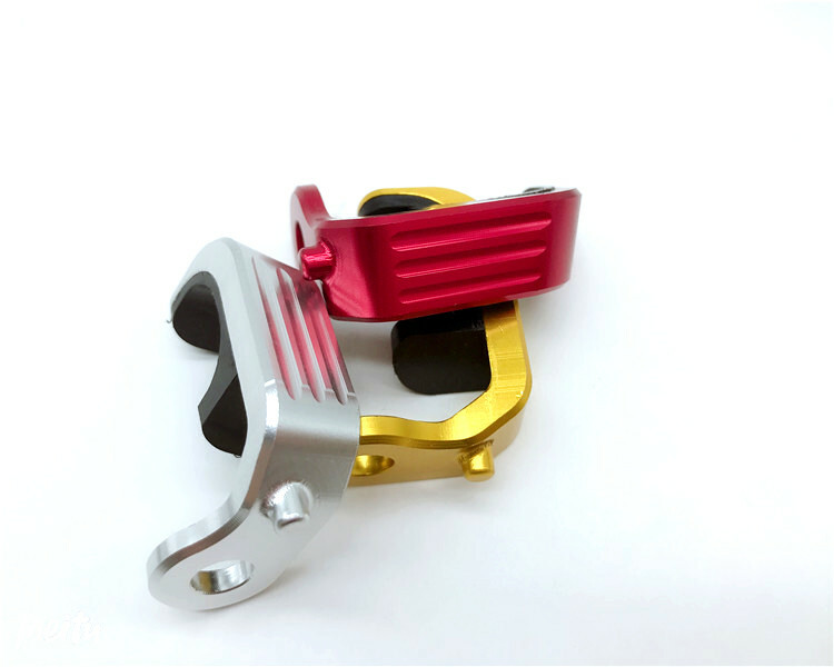 CNC Aluminum E-type hook folding unit set for Brompton non mudguard front fork