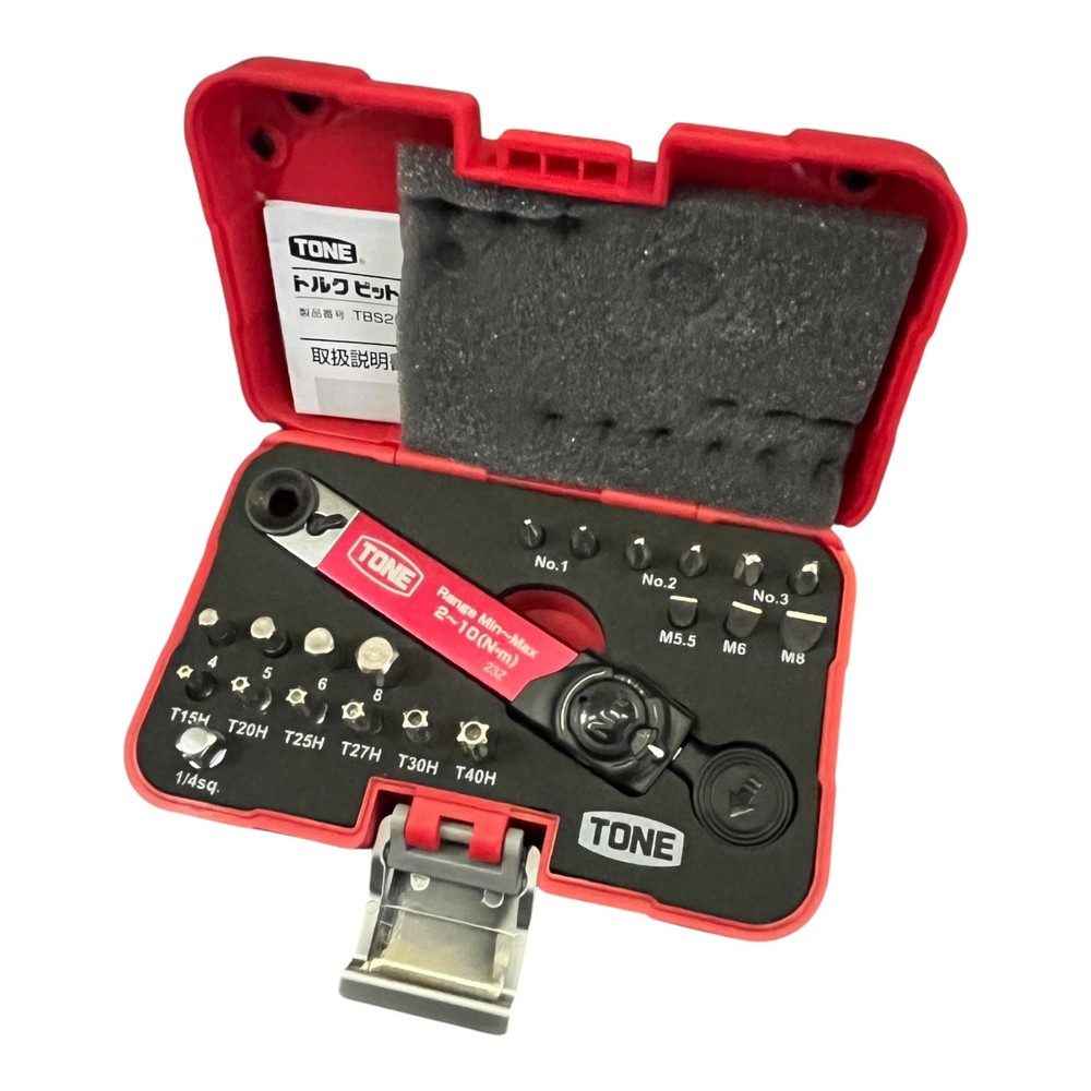 Tone TBS20 Torque Wrench Bit Set