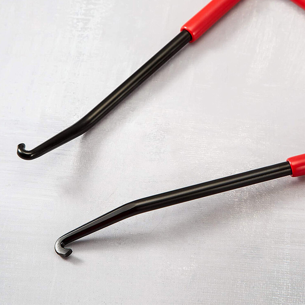 Motorcycle Exhaust Pipe Spring Puller T-Shaped Handle Hook Tool Stainless Steel