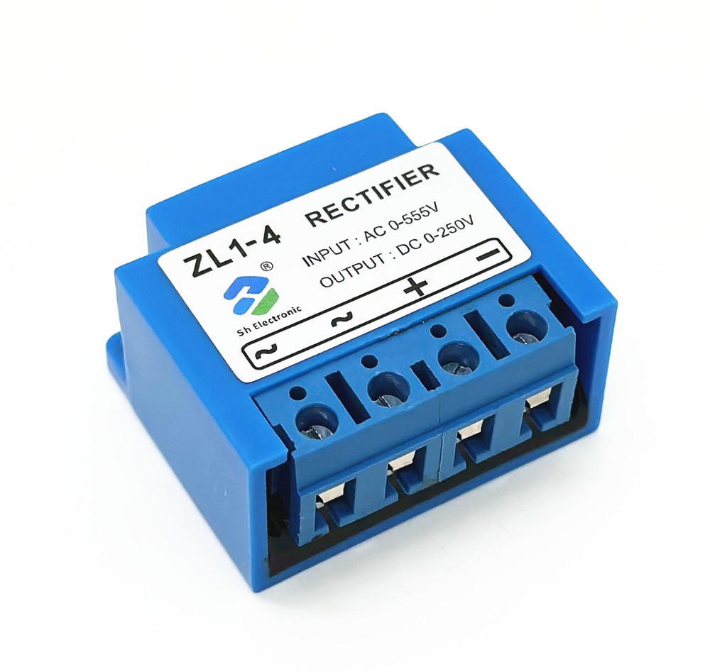 ZL1-4 half wave Brake Rectifier module Input: AC0-555V Output: DC0-250V