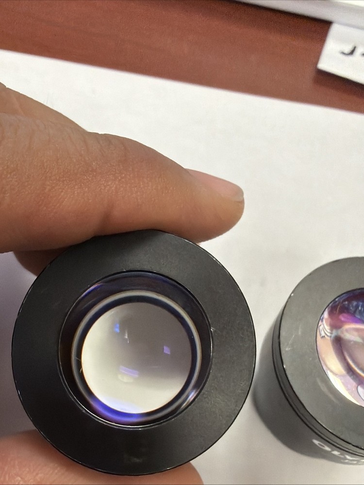 Pair (2) Microscope Eyepieces Olympus GSWH20X/12.5