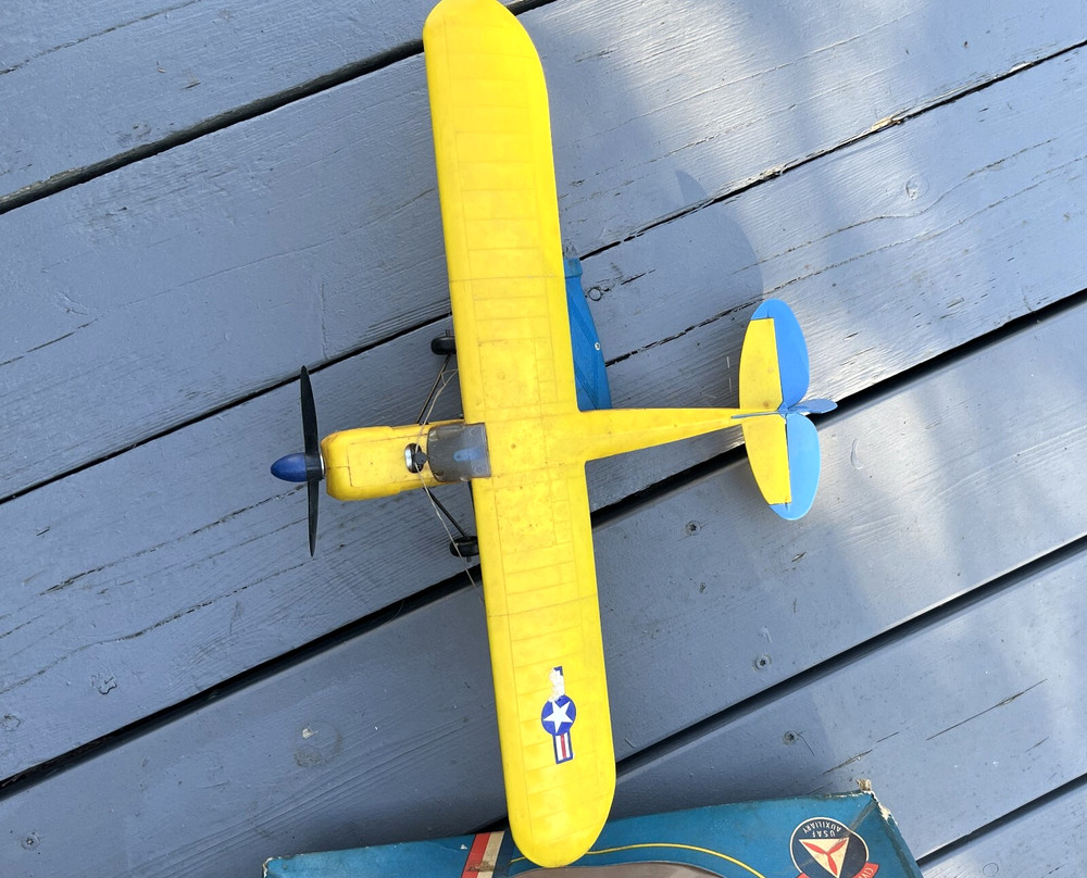 Vintage Thimble Drome Airplane