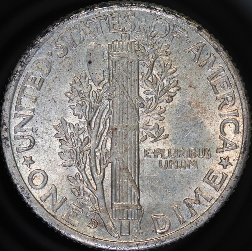 1937 D Mercury Dime Ch. BU