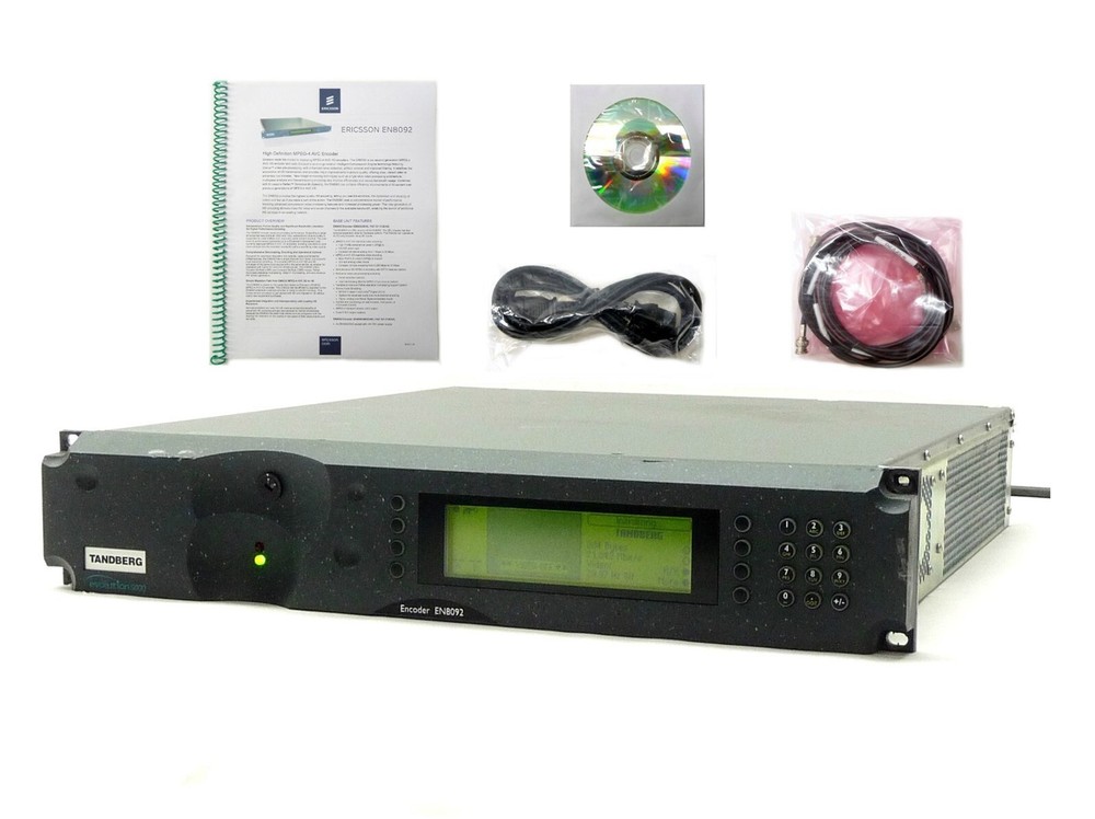 TANDBERG ERICSSON EN8092 HD SDI MPEG-4 AVC HTTP AUTHENTICATION ENCODER AC3