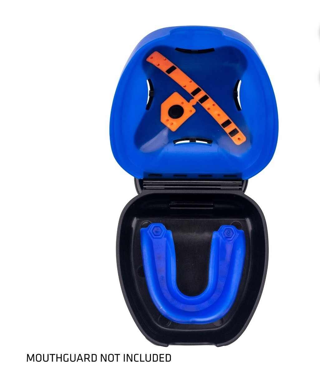 SHOCK DOCTOR SPORT MouthGuard Case Ventilated Universal • Blue