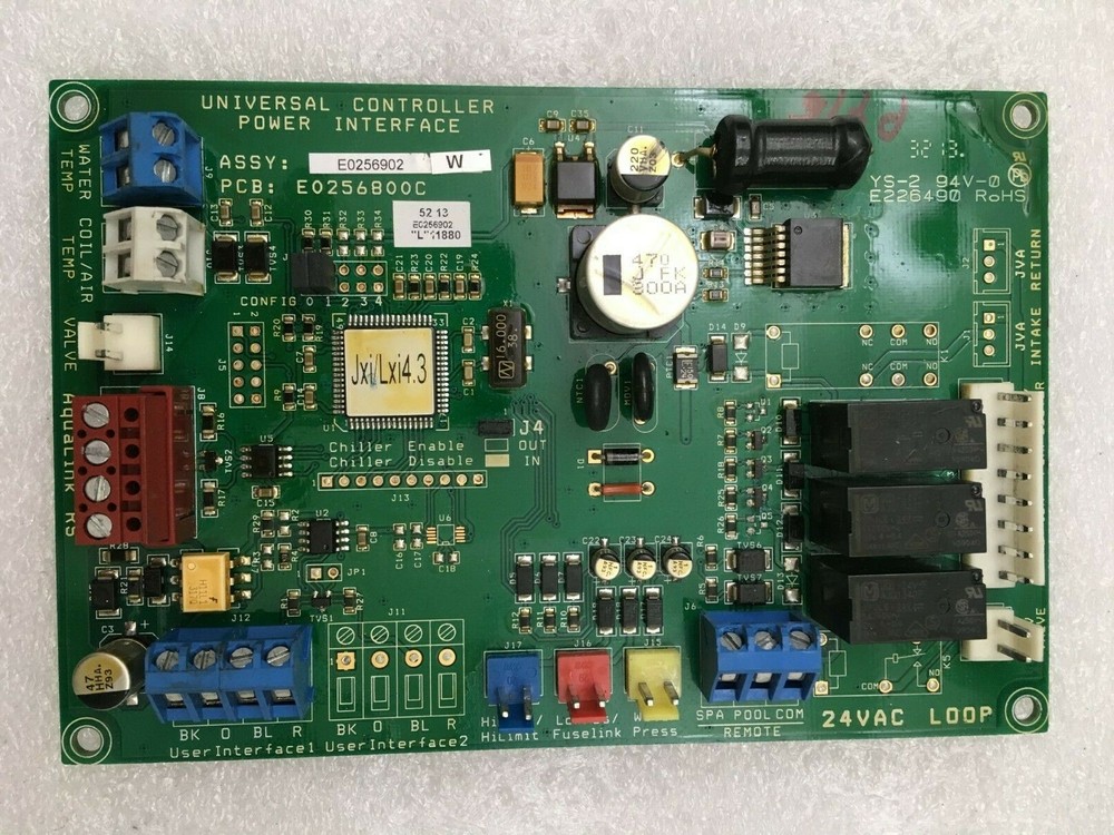 JANDY E0256902W Universal Controller Power Interface E0256800C LXi4.3 used #P416
