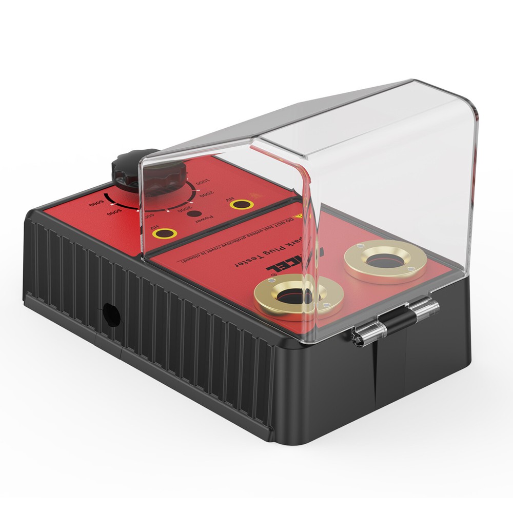 ANCEL Car Spark Plug Tester Ignition System Double Hole Detector Spark Plug